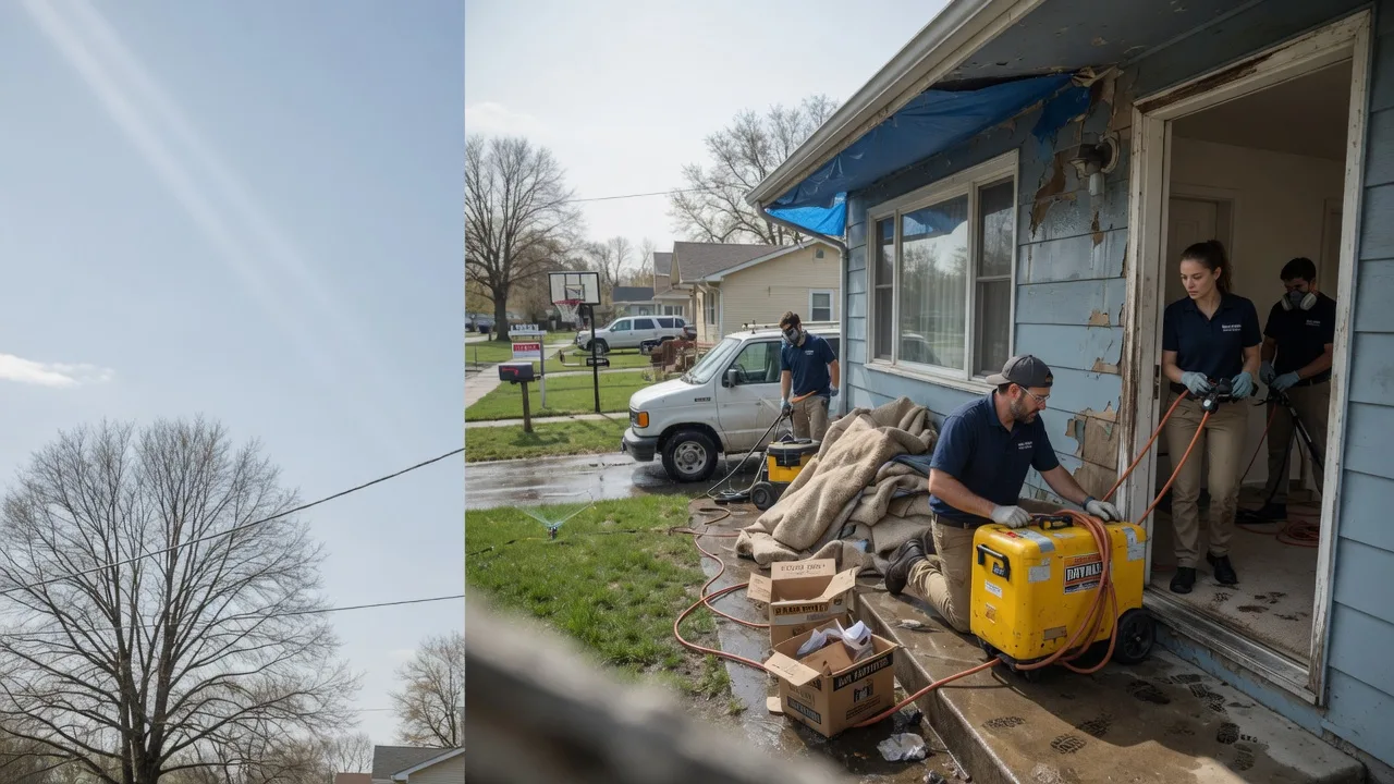 Basement Flood Cleanup in Nitro, WV near me